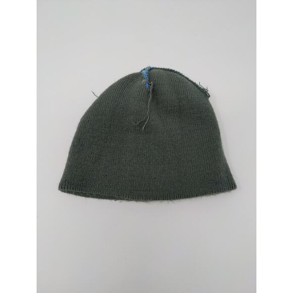 Youth Boys DC Comics Beanie Hat Striped Blue Black Gray Graphic Logo SEE DESC - Picture 7 of 10